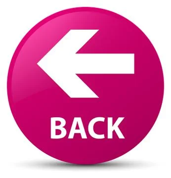 Back pink round button Illustrazione stock