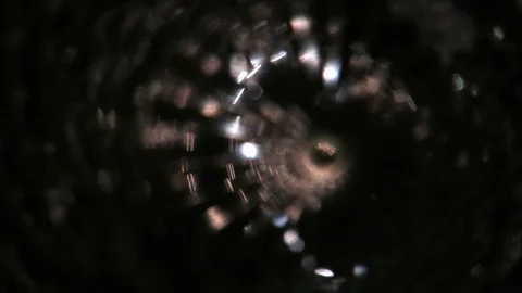 Back plate.  Light reflected through glass of water. Stock Footage 112772390