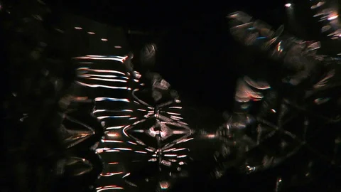 Back plate.  Light reflected through glass of water. Stock Footage 112779654