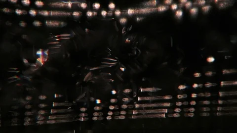 Back plate.  Light reflected through glass of water. Stock Footage 112781647