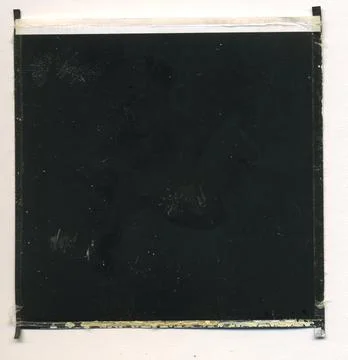 Back of a Polaroid Scan 06 - Decayed old photo Stock Photos