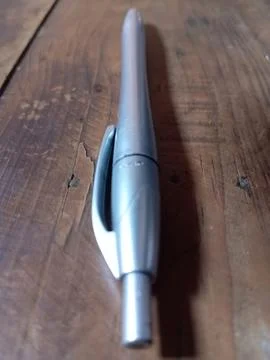 Back pose of closeup pen Stock Photos