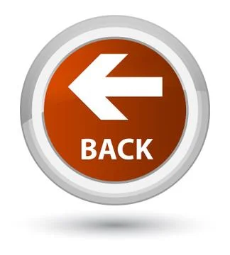 Back prime brown round button Stock Illustration