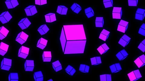 Back to Primitives VJ Loop 6 Stock Footage 36065867