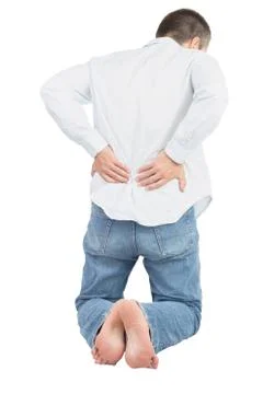 Back problem. Stock Photos