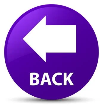Back purple round button Stock Illustration