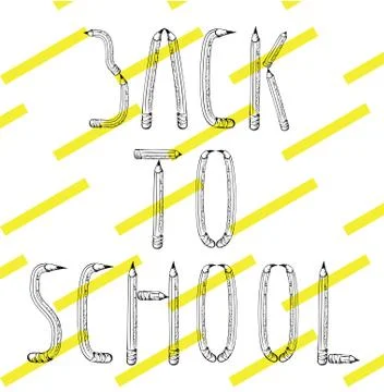 Back to schoo Stock Illustration