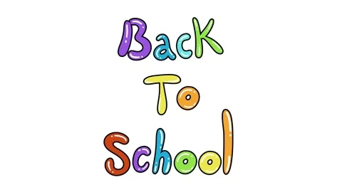 BACK TO SCHOOL 4KL Stock Footage 249837824