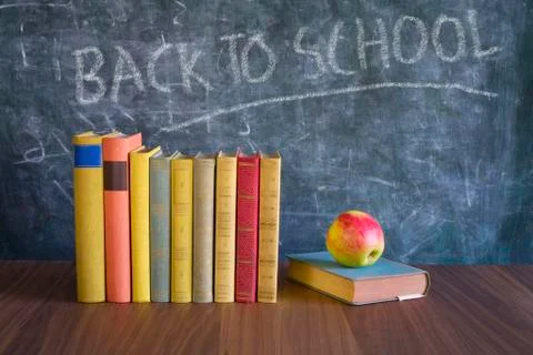 Back to school after the corona lockdown, reopening education system Stock Photos
