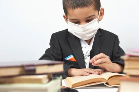 Back to school after covid-19 pandemic Stock Photos