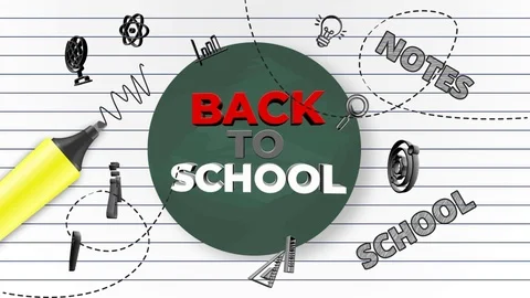 Back To School Stock After Effects