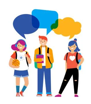 Back to school background, diversity concept for children - schoolboys and Stock Illustration