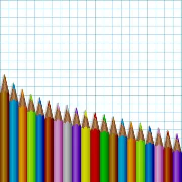 Back to school background Stock Illustration