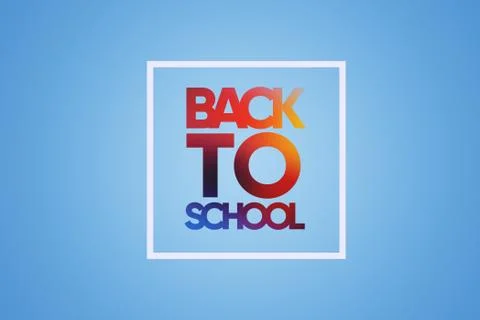 Back to school background or banner. design to the Day of knowledge. Stock Photos