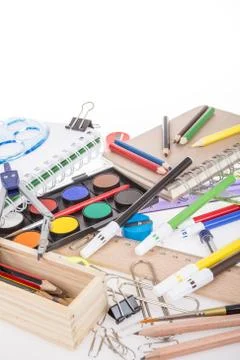 Back to school background Stock Photos