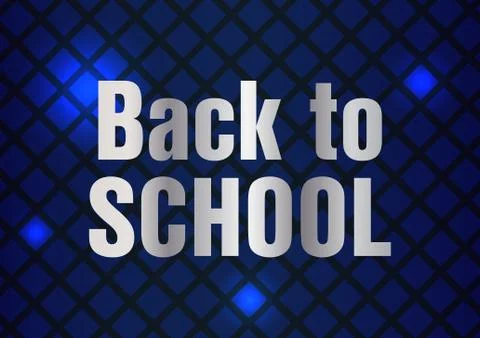 Back to school background with plasma design Stock Illustration