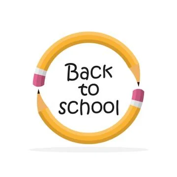 Back to school background. Vector illustration Stock Illustration