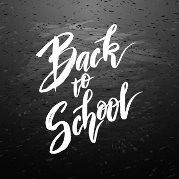 Back to school banner design Stock Illustration
