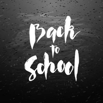 Back to school banner design Stock Illustration