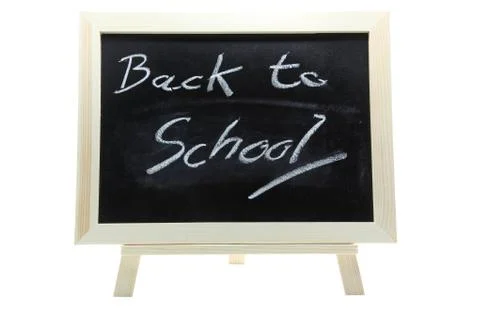 Back to School blackboard Stock Illustration