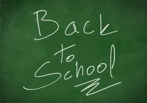 Back to School Board Stock Illustration