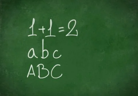 Back to School Board Stock Illustration