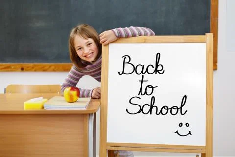 Back to school board Stock Photos