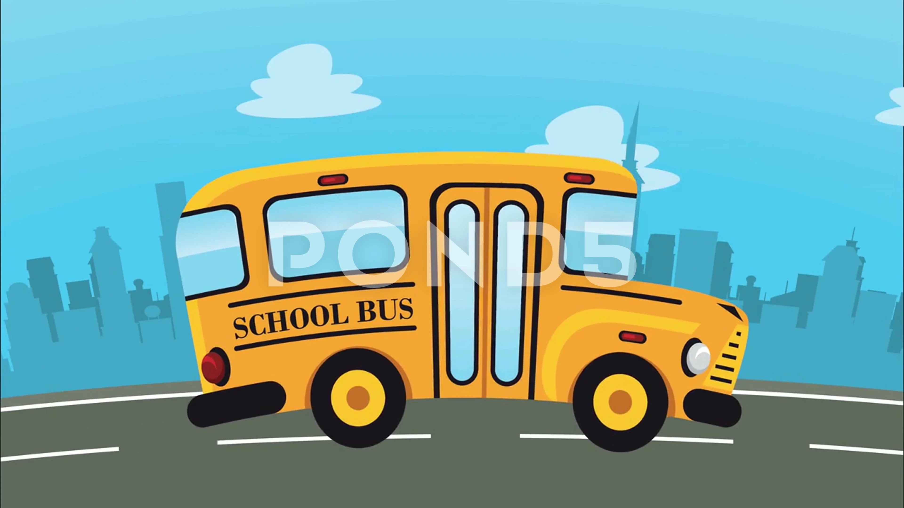 School Bus Stock Video Footage Royalty Free School Bus Videos Page 7