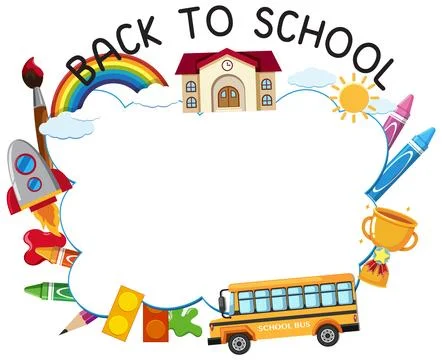 Back to School Celebration Ilustración de archivo