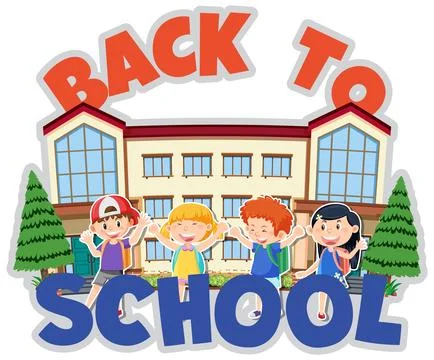 Back to School Celebration Ilustración de archivo