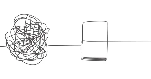 Back to school concept. Continuous one line drawing. Vídeos de archivo 311607610