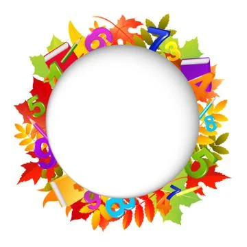 Back to school concept Stock Illustration