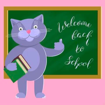 Back to school concept Stock Illustration