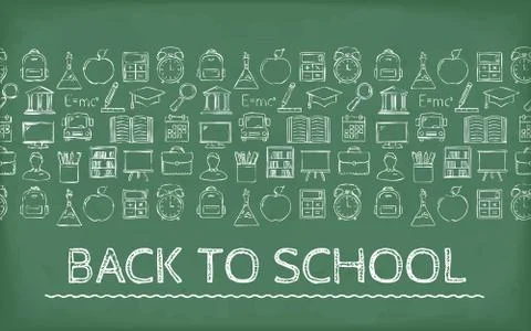 Back To School Concept Stock Illustration