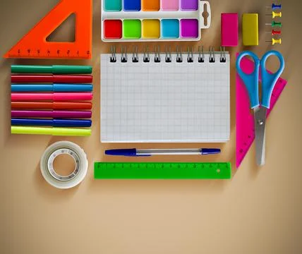 Back to school concept Stock Illustration