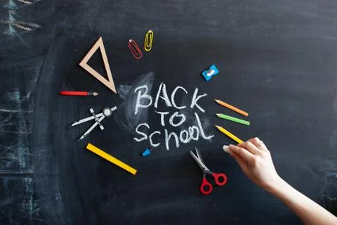 Back to school concept. Stock Photos