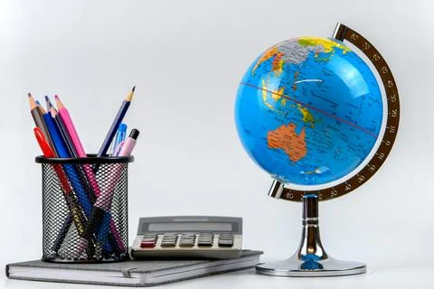 Back to the school concept. Stock Photos