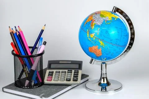 Back to the school concept. Stock Photos