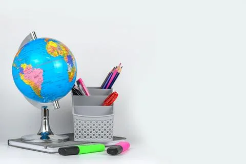 Back to the school concept. Stock Photos