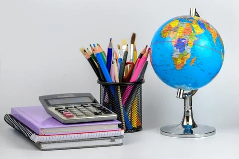 Back to the school concept. Stock Photos