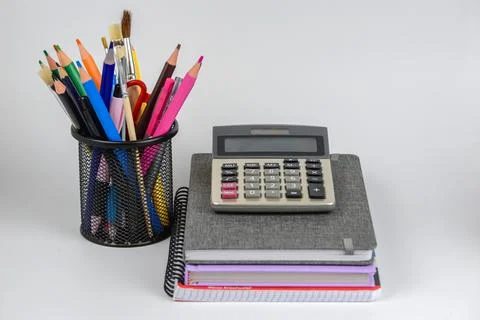 Back to the school concept. Stock Photos