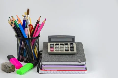 Back to the school concept. Stock Photos