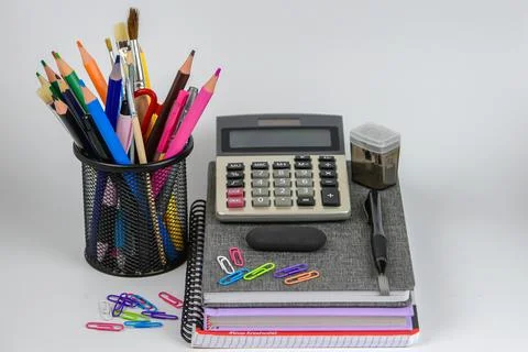 Back to the school concept. Stock Photos