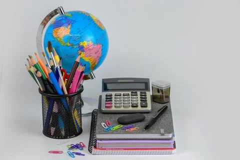 Back to the school concept. Stock Photos