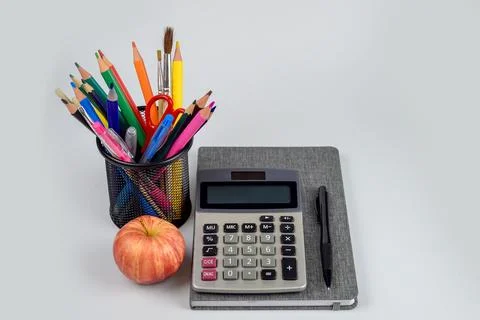 Back to the school concept. Stock Photos