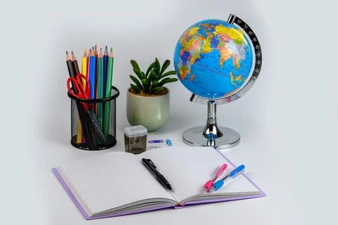 Back to the school concept. Stock Photos