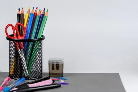 Back to the school concept. Stock Photos