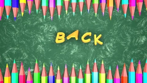 Back to school concept.  School supplies. Education.  Stock Footage 250123435