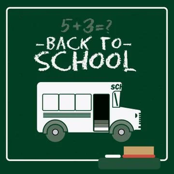Back to school design Stock Illustration