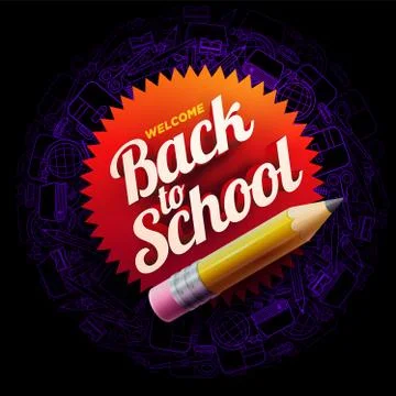 Back To School Design Stock Illustration
